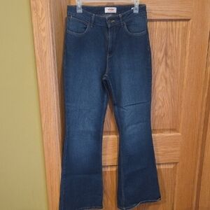 Wrangler Dark Blue Flare Jeans